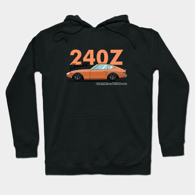 240Z Classic Car Hoodie by CC I Design